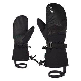 Ziener Women's Kalinda Ski Mittens / Winter Sports | Waterproof Long Cuff Black 8.5