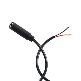 RIIEYOCA 3.5mm Female to Bare Wire Stereo Audio Cable, 1/8" TS 2 Pin Mono Female Male to Open End Audio Line for Audio Equipment Installed or Repaired (Pack of 4)