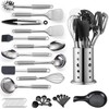 Reanea Kitchen Utensils Set, 39 Pieces Stainless Steel Cooking Utensils
