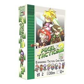 Level 99 Games Pixel Tactics 2 Expandable Tactical Card Game | Head to Head Fighting Game | Strategy Game for Adults and Teens | Ages 12+ | 2 Players | Average Playtime 30-45 Minutes | Made