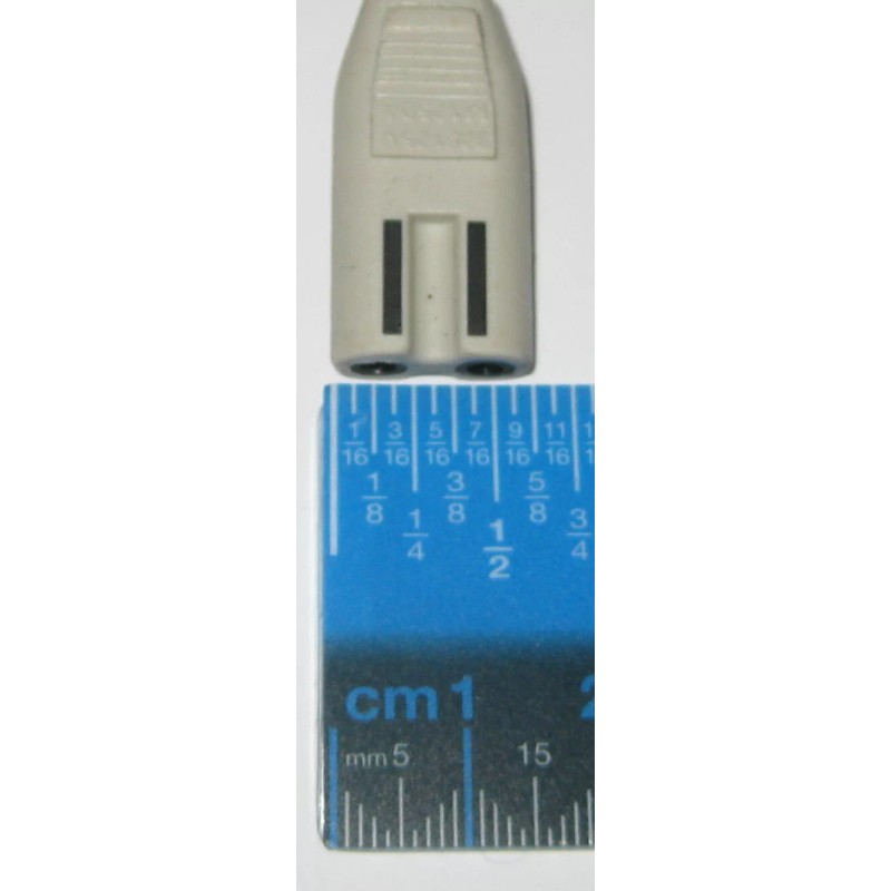 Unbranded White Power Cable for Power Adapters - 2 Sockets