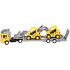 A to Z 6207 Car Transporter with Trucks, Grey, Large