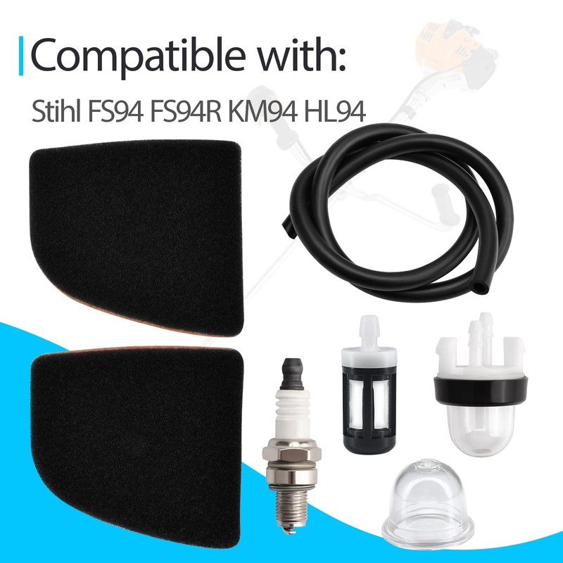 Air Filter Set Compatible with Stihl FS94 FS94R KM94 HL94