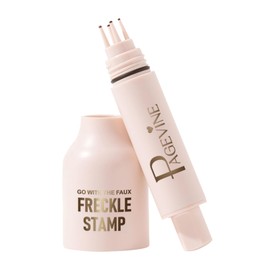 Freckle Stamp Pen, Fake Freckle Stamp Makeup Tool, Faux Freckle Stamp with Quick Dry 5-Point Multi-Prong Soft Tip, Waterproof & Long Lasting Lifelike Sunkissed Face Freckle Makeup (2# Medium)
