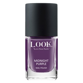 Look To Go • Vegan Nail Polish • Midnight Purple • 13-free & PETA approved • Made in Germany • 12 ml