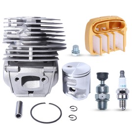 Adefol 43Mm Cylinder Piston Kit for Husqvarna 545 550XP Jonsered CC2252 Chainsaw, Big Bore 545 Cylinder & Piston Assembly Replace 577 76 47-08, 577 76 47-06, 577 76 47-04, 577 76 47-02
