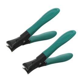 Ipetboom 2pcs Stainless Steel Nail Clippers Professional Toenail Clipper Fingernail Clipper for Thick Nails Portable and Durable Design for Easy Grooming