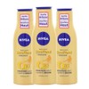 3 x NIVEA Body Lotion Straffend+Bräunend Q10 Pflege jeweils 200ml
