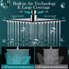 12' Rain Shower Head Combo, High Pressure Rainfall Shower Head
