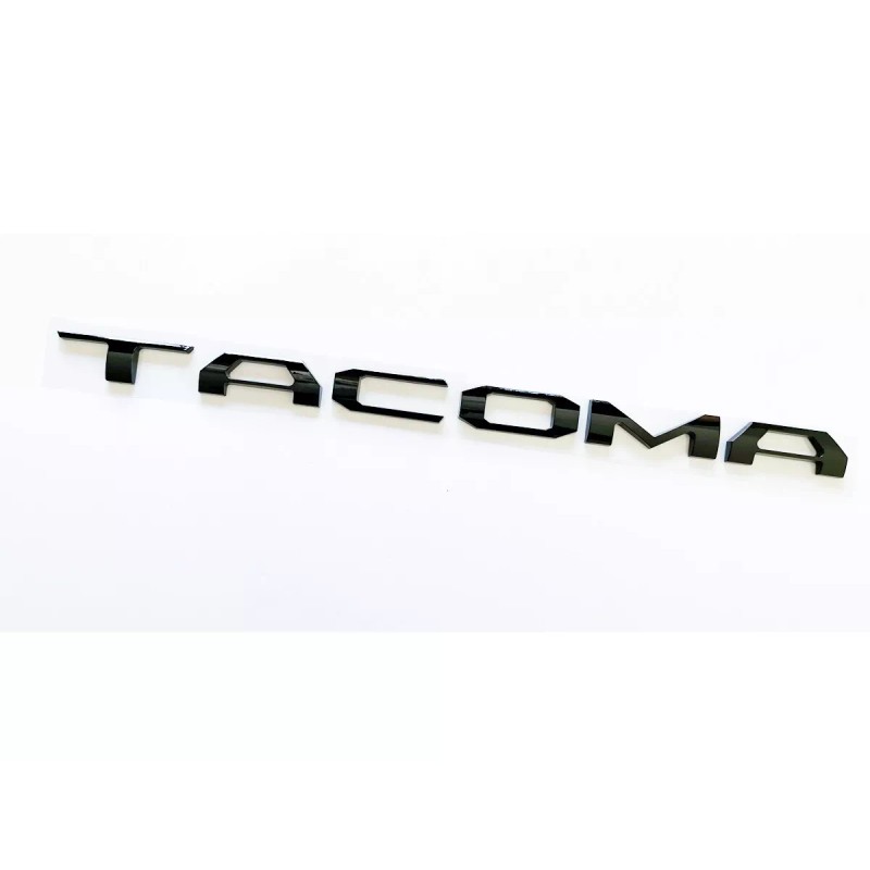 Toyota 3D Raised Tailgate Insert Letters fits 2016-2021 Toyota Tacoma
