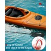 Abahub 1PCS Paddle Leash Kayak Paddle Leash Safety Leash Elastic
