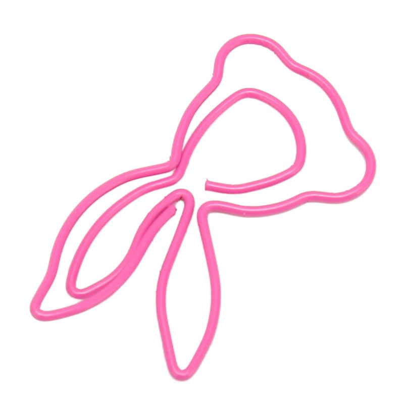 100Pcs Kids Paper Clips Bunny Style Strong Metal Exquisite Color