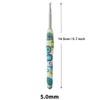 Coopay Crochet Hook 5.0 mm, 1 Piece Ergonomic Crochet Hooks