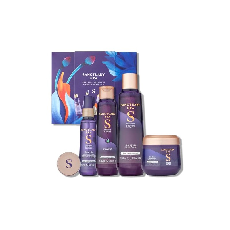 Sanctuary Spa Ultimate Calm Collection Gift Set, Vegan, Gift For