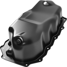 Orceed Transmission Oil Pan with Drain Plug, Fit for Jeep Liberty 2002-2005, Fit for Jeep Wrangler TJ 2003-2006, 2.4L, OE 53010491AA