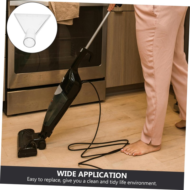 ULTECHNOVO Carpet Vacuum Extractor Nozzle Tool Transparent Vacuum Head for