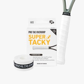 Road to Pro RTP PRO TAC SERIES OVERGRIPS - Color: White, Size: 12 pack