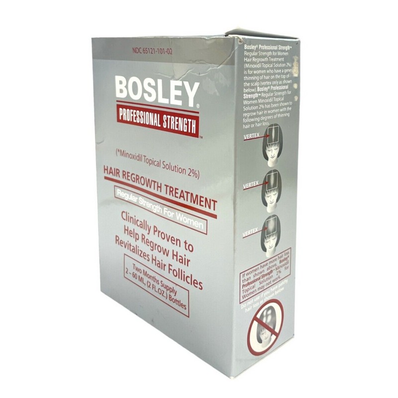 Bosley Professional Strength Hair Regrowth Treatment, Two Months(2x60ml/