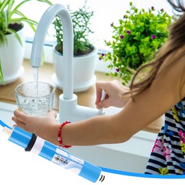 Joyzan ULP1812 75GPD Water Filter Replacement, Reverse Osmosis Element RO Membrane Replacement Cartridge High Rejection Home Drinking Water Filtration System Household Standard Under Sink Purifier