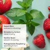 eos 100 Natural Organic Lip Balm Sticks- Strawberry Sorbet, Vanilla