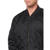 Diamond Quilted Jacket, BLACK, M