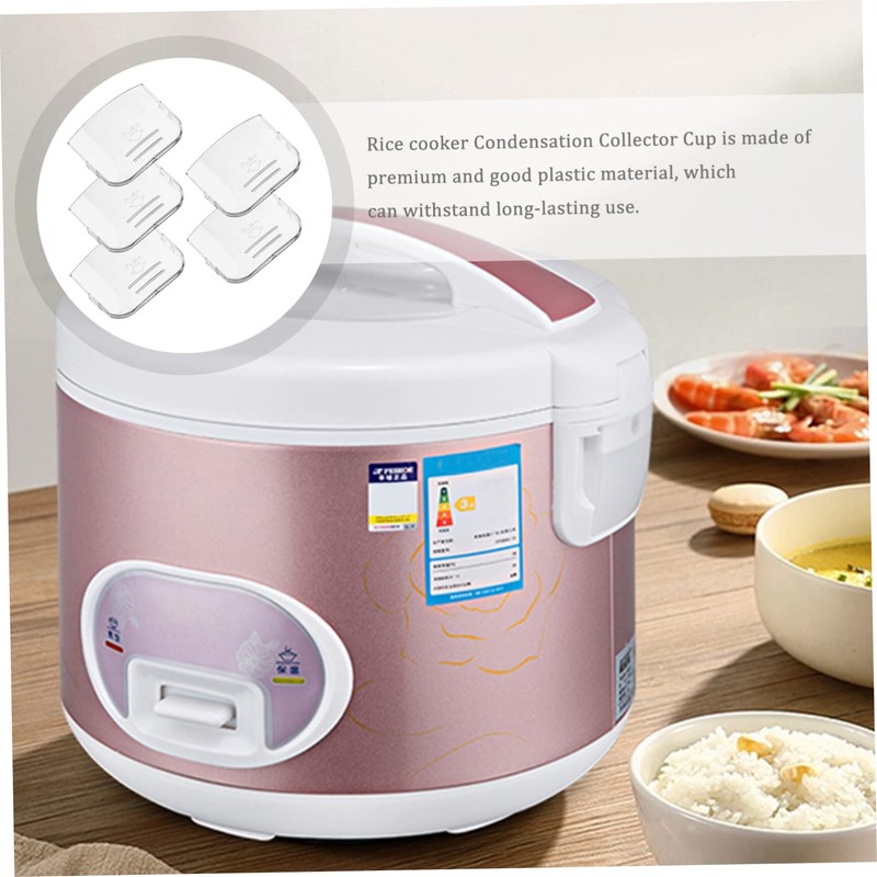 CATIEBYE Aroma Condensation Collector Cup Replacement for Rice Cooker 5pcs