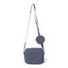 Wego Women's Shoulder Bag, Circle, Pouch, Square, Girly Bag, F,