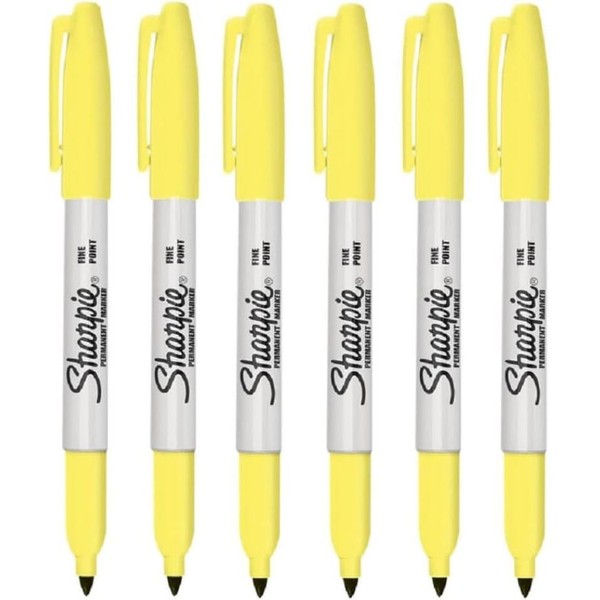 FNX 6 x Sharpie Permanent Marker Pens | Marks on