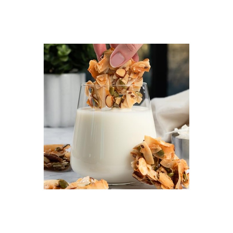 Inno Foods Organic Almond Pecan Clusters, Gluten Free, Keto Friendly,