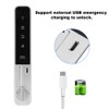 Zinc Alloy Electronic Smart Password Lock Touch Keypad with Flat