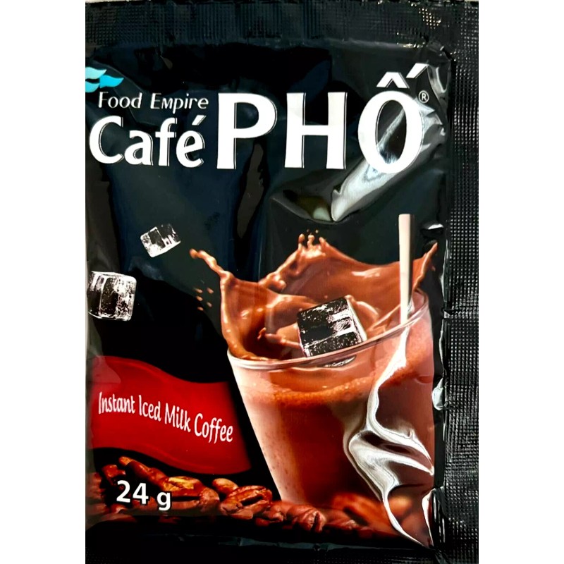 Cafe Pho Instant Iced Milk Coffee 25 Sachets x 24g