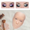 ZTBBRA Makeup Practice Face Board, Reusable Silicone Makeup Practice Face/Makeup
