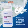 MAJOR Simethicone Gas Relief 80 mg - Anti Flatulence, Bloating