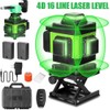Unbranded 4D 360° 16 Lines Green Laser Level Auto Self