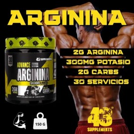 Suplemento Advance Arginina 150g Energía Y Crecimiento Muscu