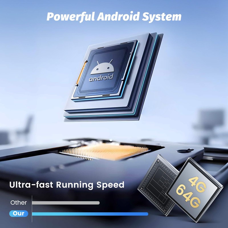 Roinvou 8 Cores 4+64G Android Car Radio for Honda Pilot