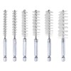 HARFINGTON 6Pcs Bore Brush Set 8mm,10mm,12mm,15mm,17mm,19mm Different Bristle Lengths Nylon