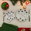BASHOUT 48 PCS Christmas Paper Plate and Napkins Set |