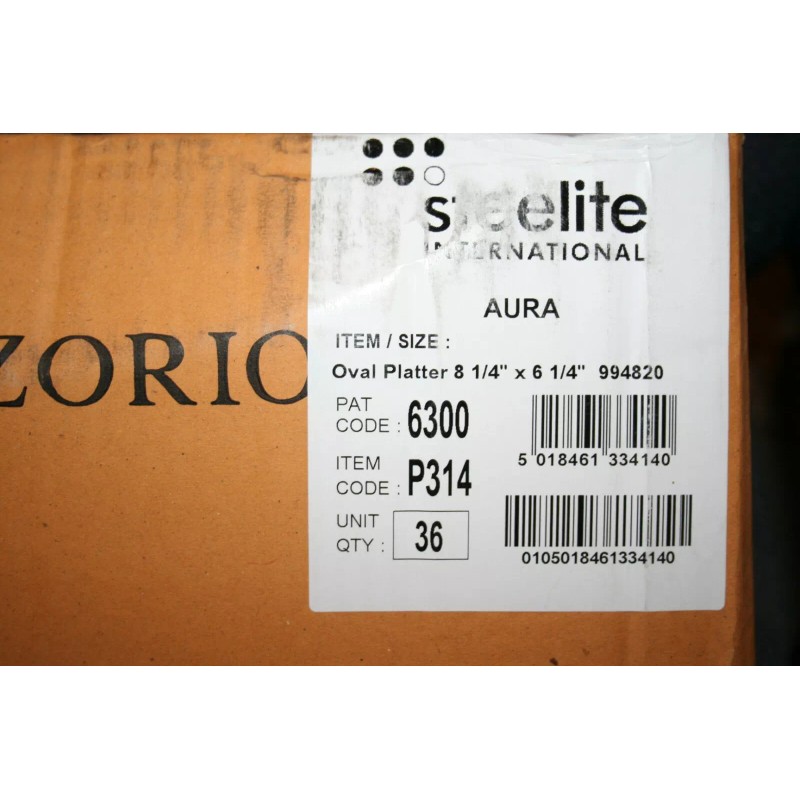Rene Osorio 2 Steelite Rene Ozorio Aura Oval Porcelain Plates