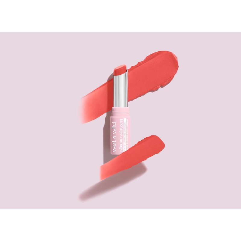 Wet n Wild Cloud Pout Soft Blur Matte Lipstick, Matte