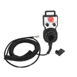 CNC Resettable Handwheel Controller Lathe Motion System Manual Pulse Generator with Bracket 5V
