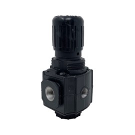 R73G-3AK-RFN : Norgren Excelon R73G Series, 3/8 PTF Ports, knob Adjustment, Relieving Pressure Regulator, Without Gauge, 5 to 60