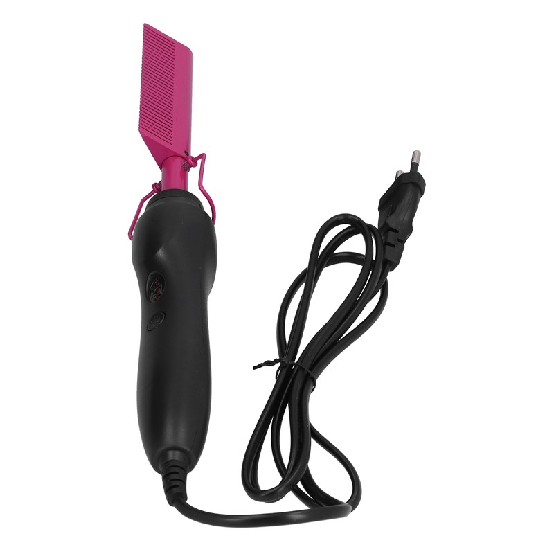 Multifunctional Hair Comb Wet and Dry Hot Heating Curling Straightening
