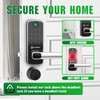 Smart Door Lock, OLUMAT Keyless Entry Door Lock Fingerprint Door