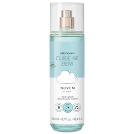 O BOTICARIO Cuide-se Bem Cloud Body Splash, Refreshing and Hydrating Fragrance Mist, 6.7 Ounce (200ml)