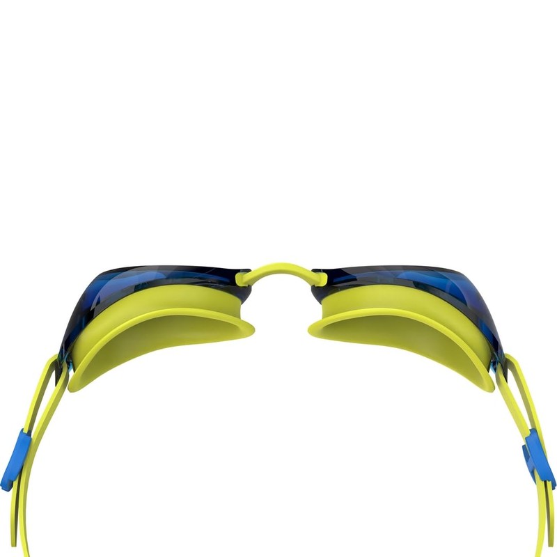 Speedo Unisex Kids Jet 2.0 Swimming Goggles, Empire Yellow/Neon Blue,