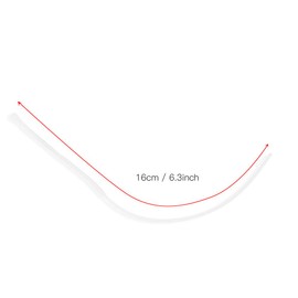 10 Uds 30LB / 50LB, Conector de Bucles de Pesca, L¡§anea de Bucle de Mosca, L¡§anea de Pesca con Mosca de Alta Tensi¡§?n, Accesorio de Aparejos de Pesca(Blanco 50LB) Alambre de Pescado