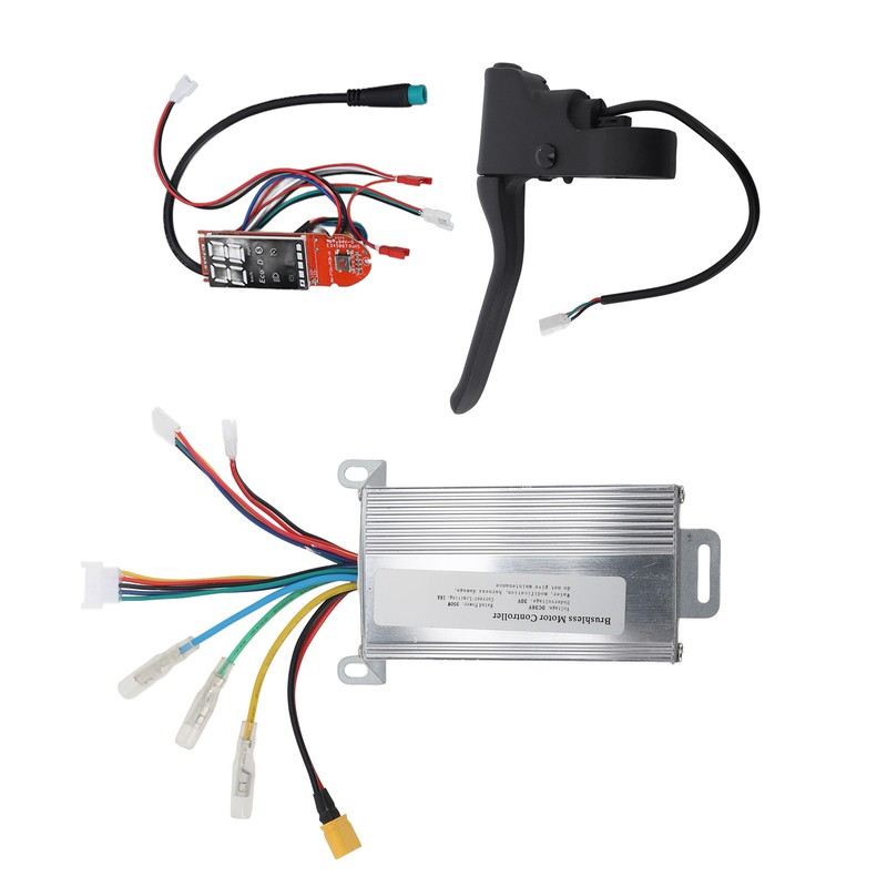 36V 350W Electric Scooter Motor Controller Kit Dashboard Digital Display