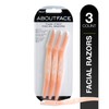 About Face Fuzz-Free Facial Razors - 3 Beauty Groomers for
