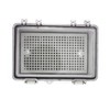 AcbbMNS IP67 Waterproof Junction Box with Clear Hinged Lid, ABS